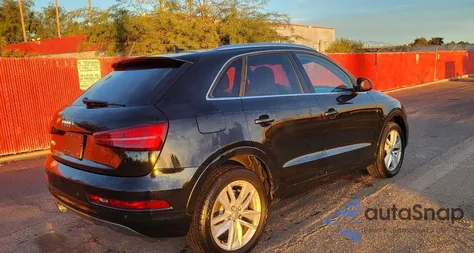 2017 Audi Q3 Premium Plus from USA, damaged, VIN WA1HCCFS1HR005553